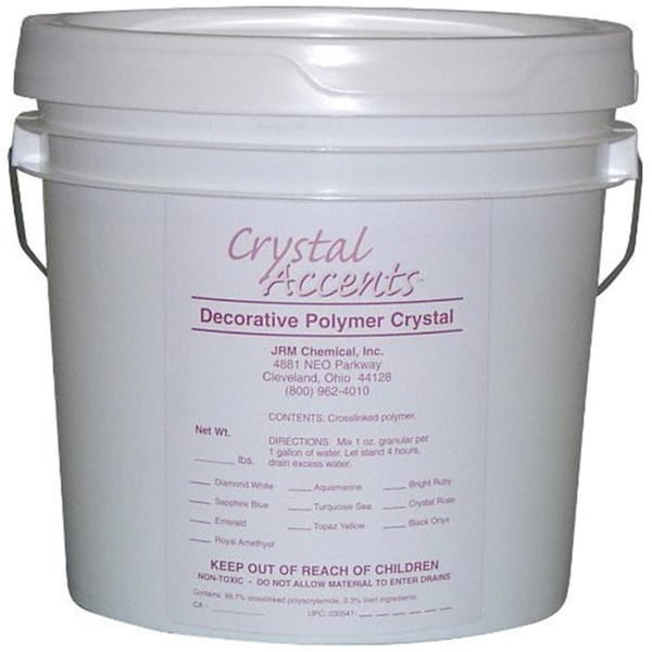 Jrm Chemical Crystal Accents 5 lb pail Diamond White CA-05D - main
